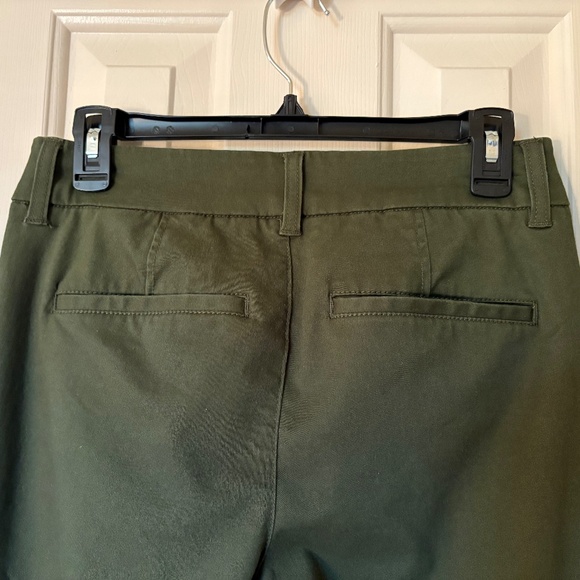 Montgomery Post Size 6 Olive Green Brooklyn Mid Rise Bootcut Pant - Picture 5 of 6